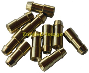 LUCAS STYLE BULLET CONNECTORS 2mm SQ (10) (LUCAS01)