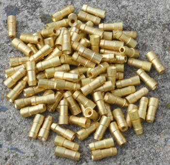 LUCAS STYLE BULLETS CONNECTORS 2mm SQ (100) (LUCAS01X10)