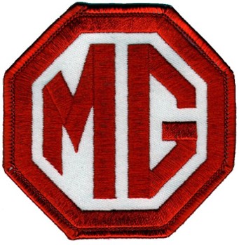 PATCH - MG RED/WHITE 3" WIDE (PATCH#06)