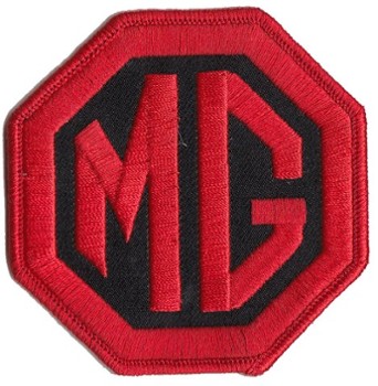 PATCH - MG BLACK/RED 3" WIDE (PATCH#07)