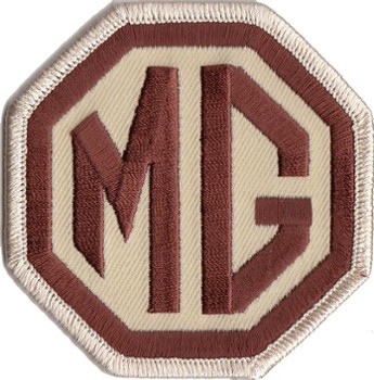 PATCH - MG BROWN/BEIGE 3" WIDE (PATCH#27)