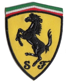 FERRARI SEW ON PATCH (PATCH#76)