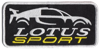 LOTUS SPORT EMBROIDERED PATCH (PATCH#84)