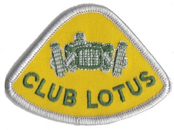 CLUB LOTUS EMBROIDERED PATCH (PATCH#85)