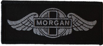 PATCH - MORGAN WINGS ON BLACK BACKGROUND (PATCH#89)