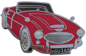 AUSTIN-HEALEY 3000 CUT OUT LAPEL PIN (P-AH/3000)