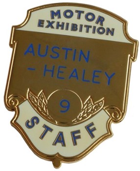 AUSTIN-HEALEY MOTOR EX. STAFF - LAPEL PIN (P-AHMES)