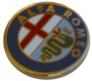 ALFA ROMEO LAPEL PIN (P-ALFA)