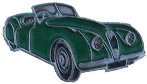 Jaguar XK120 Lapel Pin