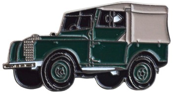 LAND ROVER SERIES 1 CAR CUT OUT LAPEL PIN (P-LR/SER1)