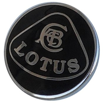 LOTUS LAPEL PIN - BLACK (P-LTS/BK)