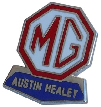 LAPEL PIN - MG & AUSTIN-HEALEY (P-MG/AH)