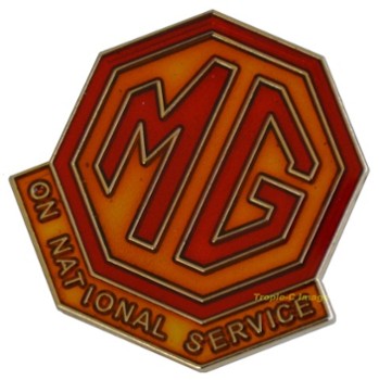 LAPEL PIN - MG ON NATIONAL SERVICE (P-MG/ONS)