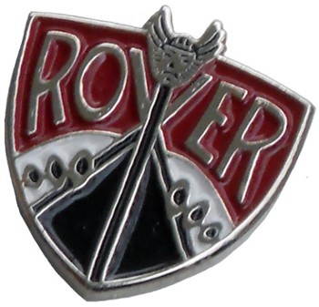 ROVER CREST LAPEL PIN (P-ROVER)