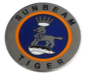 SUNBEAM TIGER LOGO LAPEL PIN (ROUND) (P-SUN/TIGER)