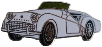 TRIUMPH TR3A LAPEL PIN (P-TR3A)