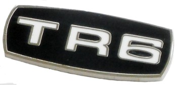 TRIUMPH TR6 LOGO BLACK (P-TR6S/BK)