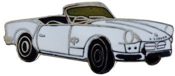 SPITFIRE MKI/II CAR CUT OUT LAPEL PIN (P-SPITMK1)