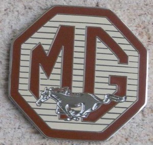 MG Mustsang Badge