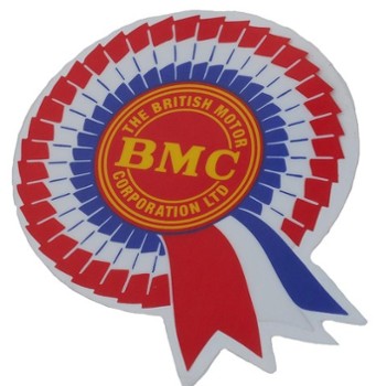 DECAL - BMC ROSETTE WINDOW (STK-30)