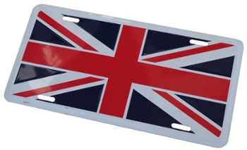 UNION JACK LICENSE PLATE - TAG (TAG_UJ)