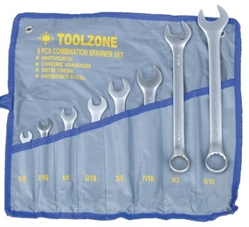 WHITWORTH SET OF 8 WRENCHES (WHIT-WSS1)